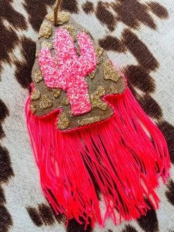 Arrowhead And Cactus Fringe Freshie