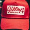 Gilleys Patch Red Braid Hat
