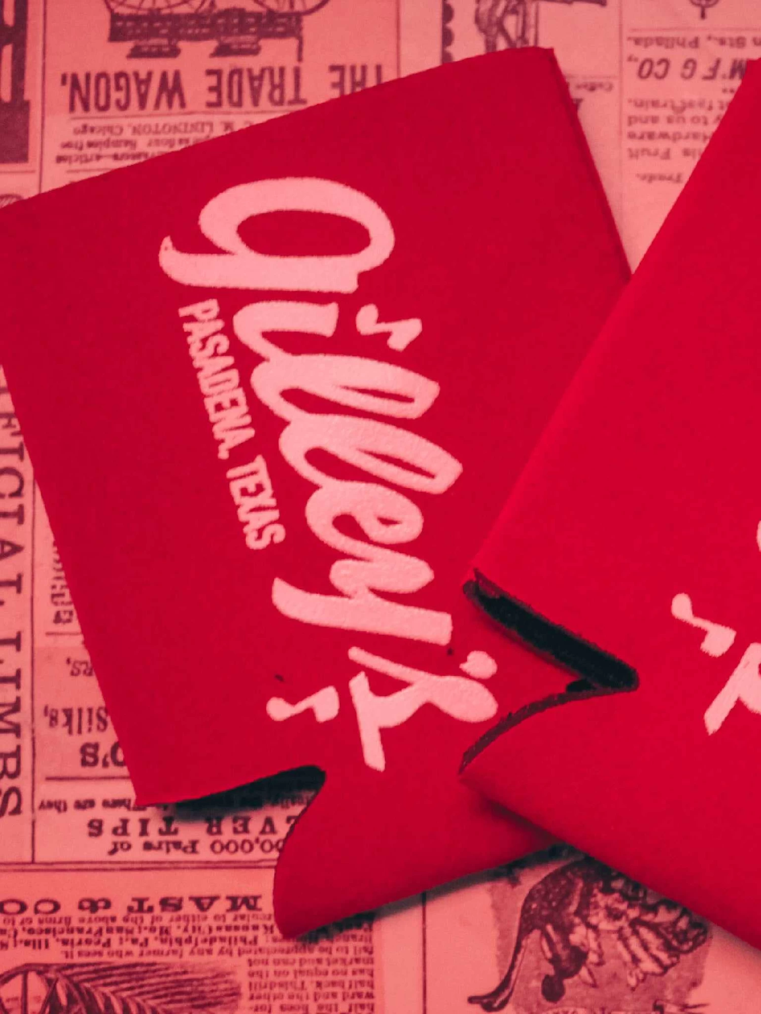 Gilleys Red Koozie 1 Gilleys Red Koozie