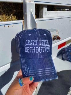 Crazy Level Hat - White