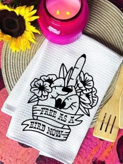 Free As A Bird Decorative Hand Towel