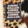 Gimme Wallen Leopard Slim Can Koozie
