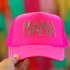 Rhinestone Mama Trucker Hat