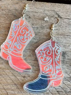 Boot Earrings