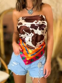 Cowhide Cactus Wild Rag