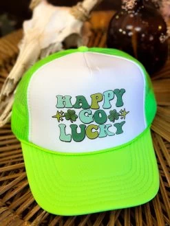 Happy Go Lucky Trucker Hat