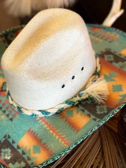 Jeopardy Printed Straw Cowgirl Hat -Accessories Sale Store PhotoFeb202023 104016AM