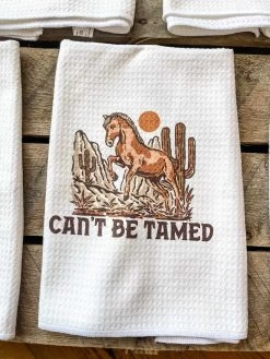 Cant Be Tamed Hand Towel