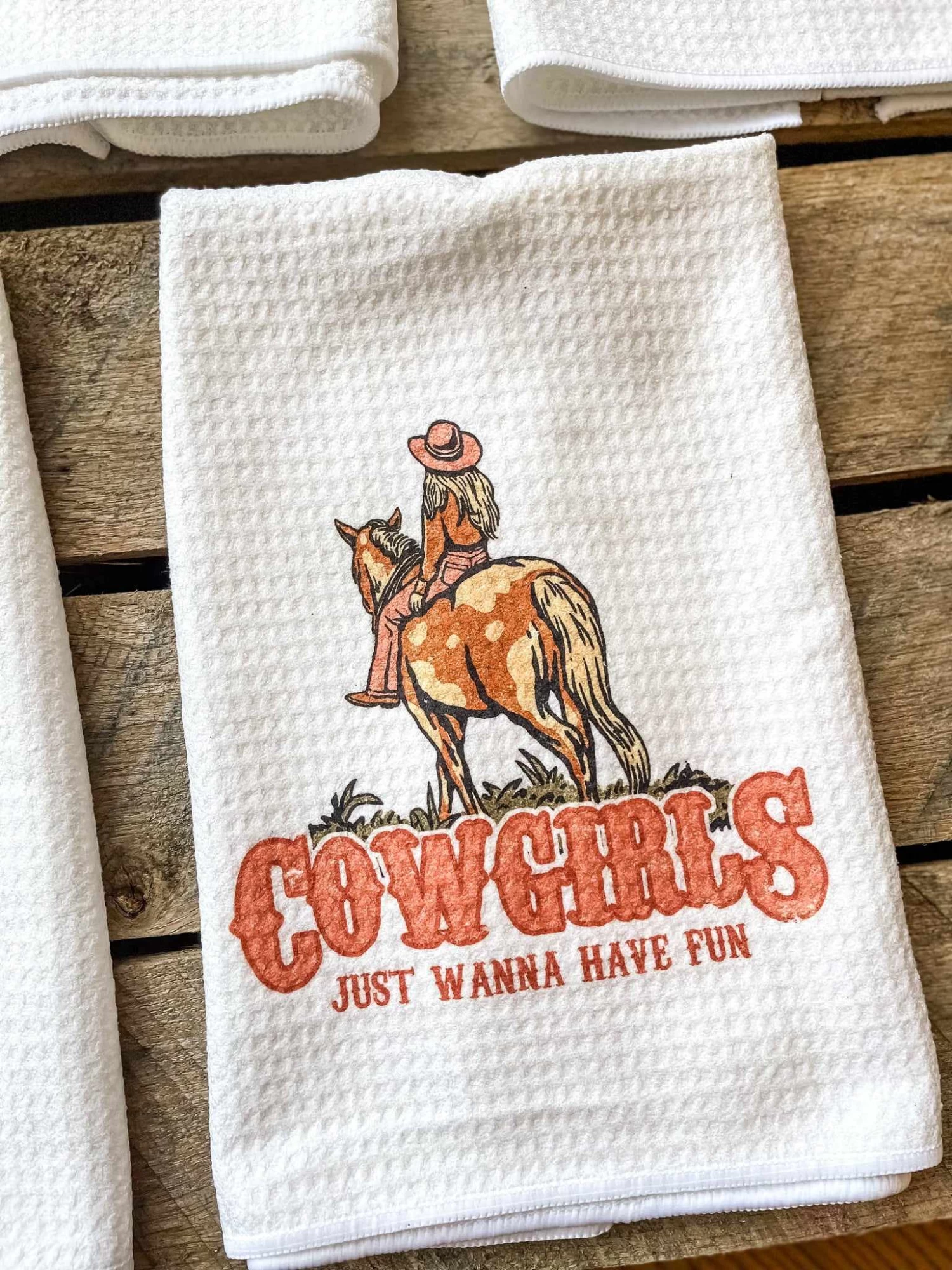Cowgirls Just Wanna Have Fun Hand Towel 1 Cowgirls Just Wanna Have Fun Hand Towel
