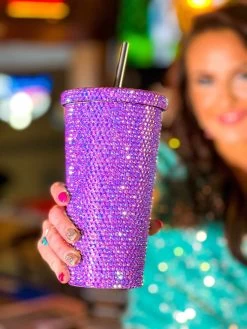 Sippin' Bling Cup - Lavender