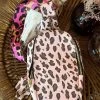 Premium On The Go Pink Leopard Sling Bag