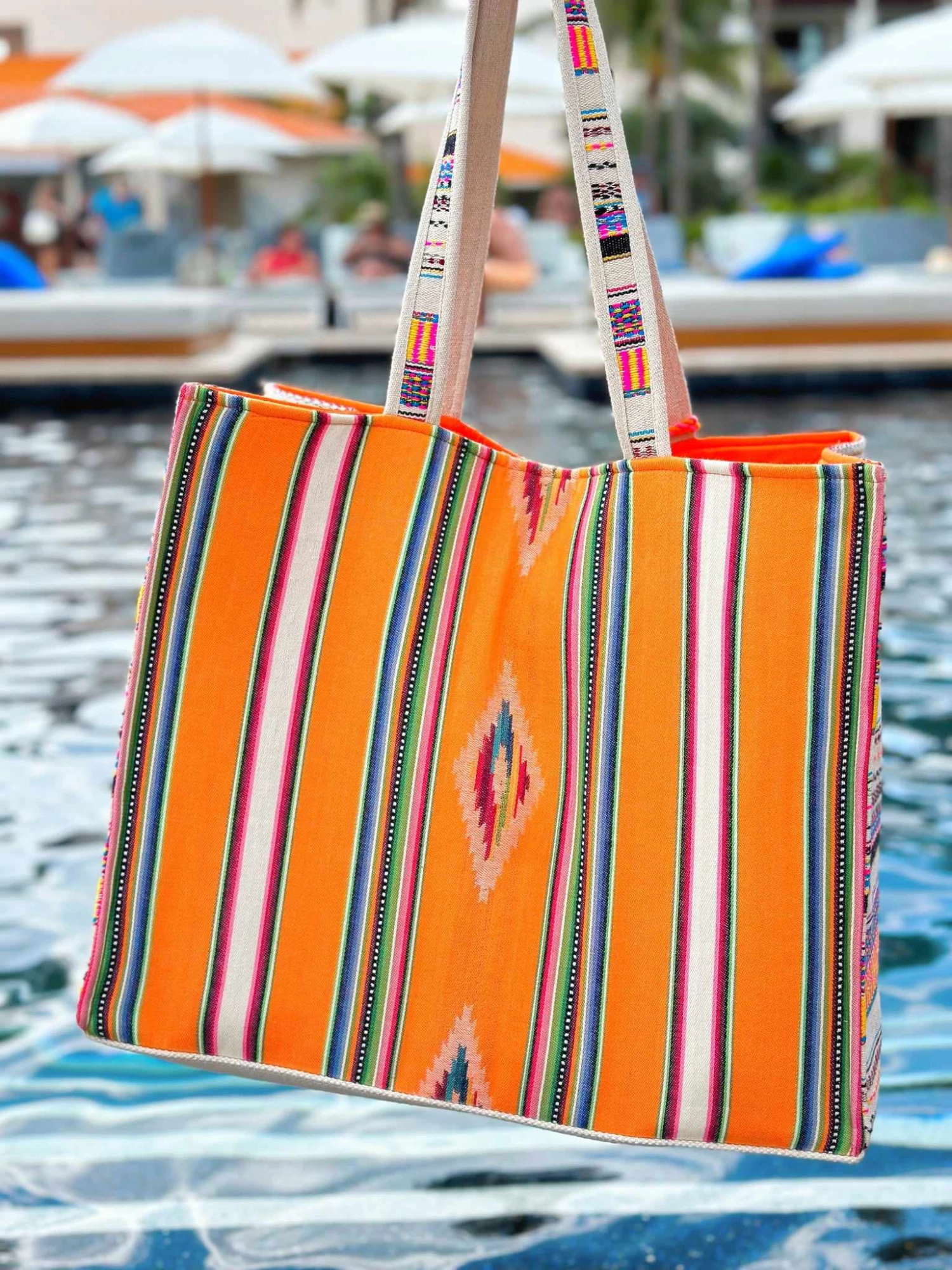 Take Me To Tulum Extra Large Tote Bag 2 Take Me To Tulum Extra Large Tote Bag - Image 2