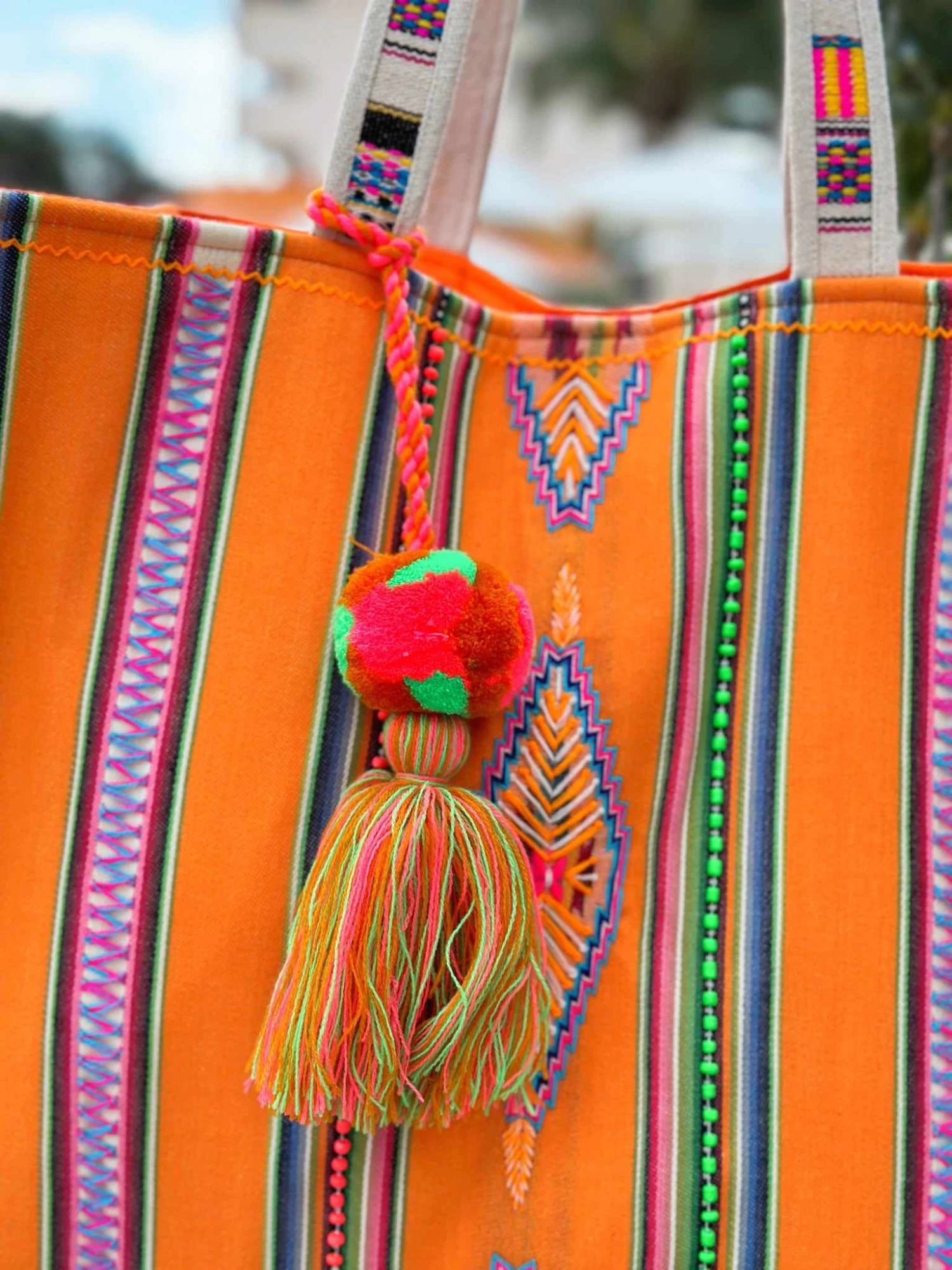 Take Me To Tulum Extra Large Tote Bag 3 Take Me To Tulum Extra Large Tote Bag - Image 3