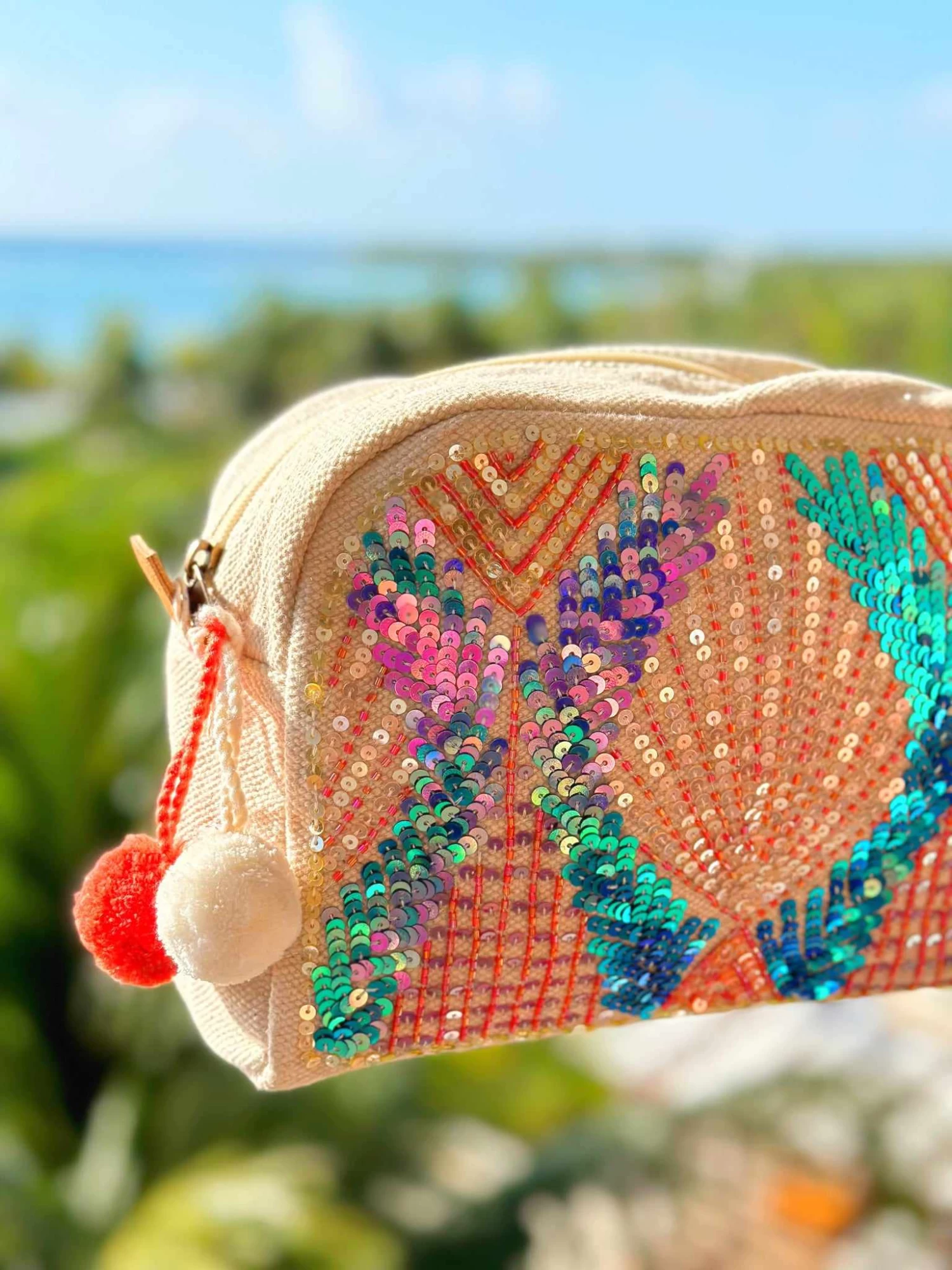 By The Sea Cosmetic Bag 2 By The Sea Cosmetic Bag - Image 2