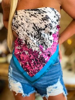 Cool Cowhide Wild Rag