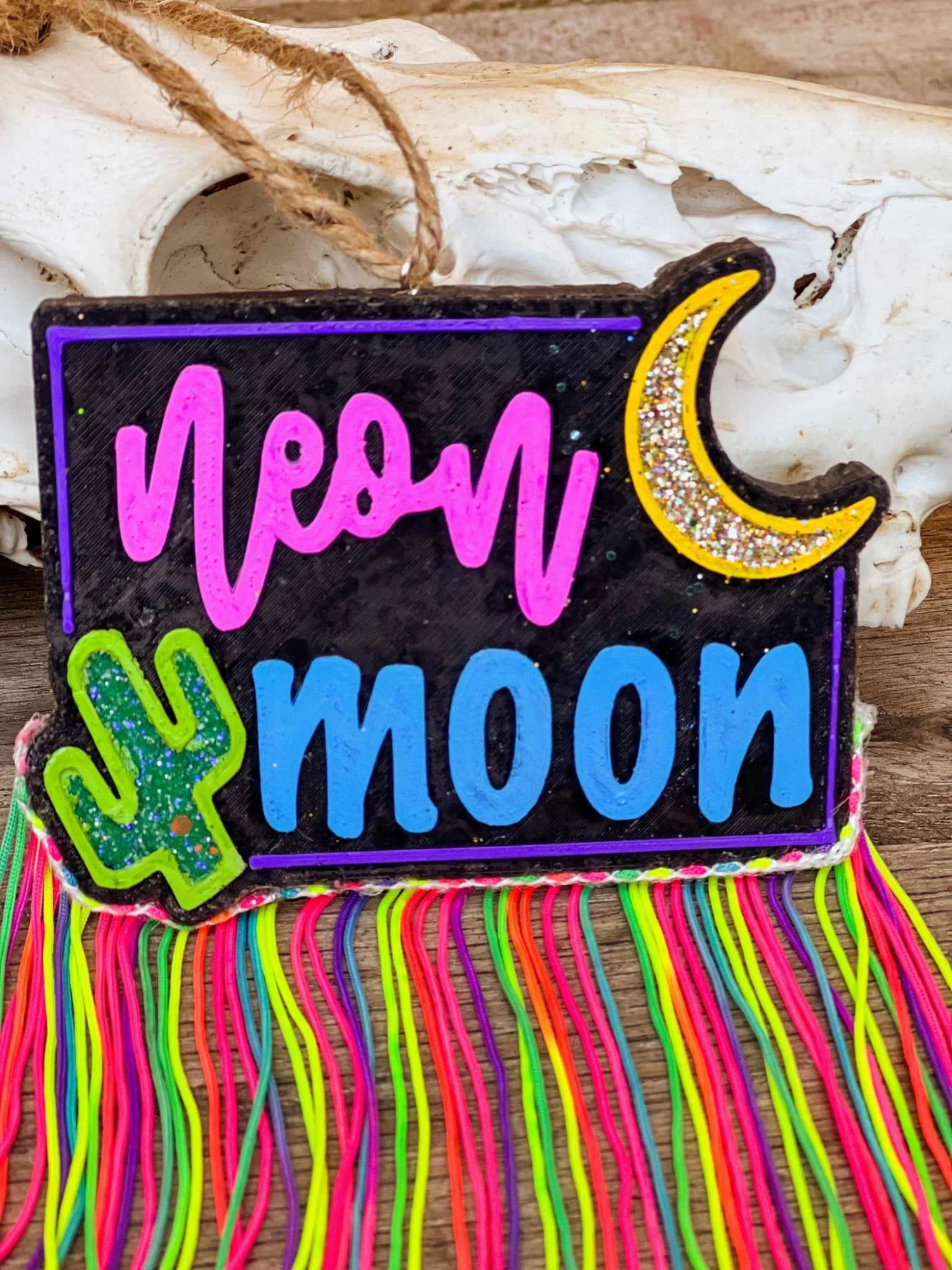 Neon Moon Fringe Freshie 2 Neon Moon Fringe Freshie - Image 2