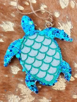 Glitter Turtle Freshie