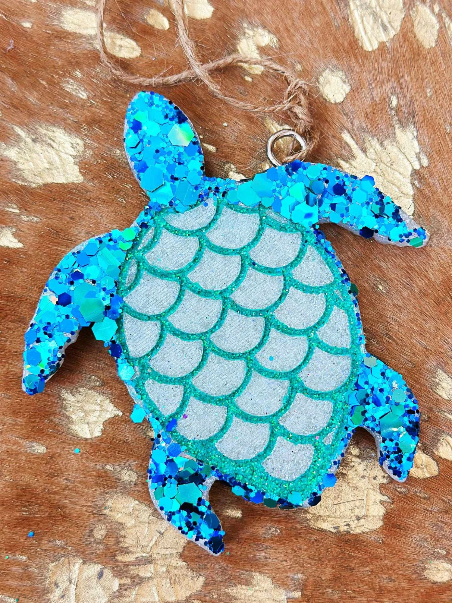 Glitter Turtle Freshie 1 Glitter Turtle Freshie