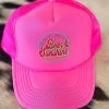 Only BS I Need Trucker Hat - Neon Pink
