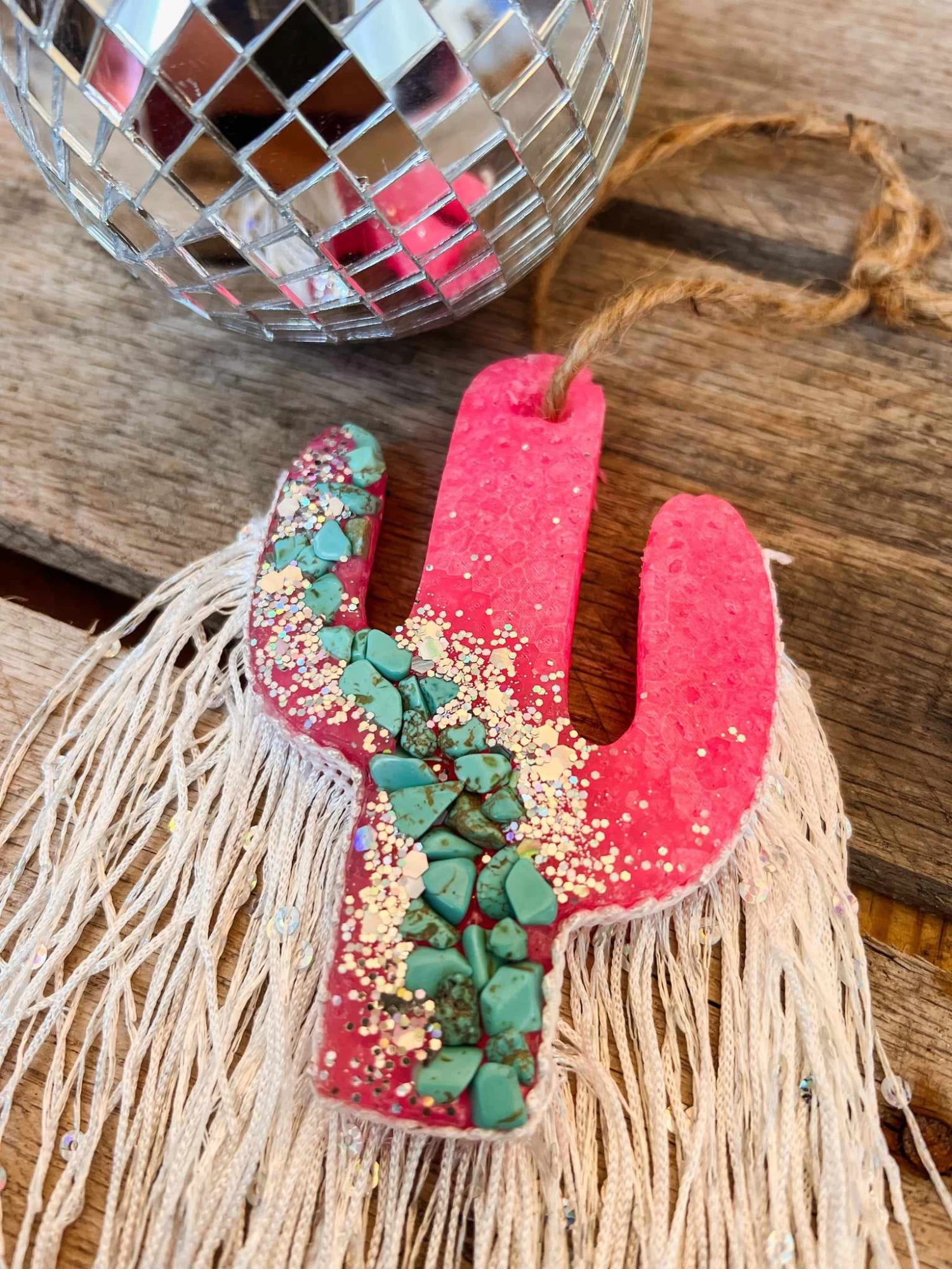 Geode Cactus And Fringe Freshie 1 Geode Cactus And Fringe Freshie