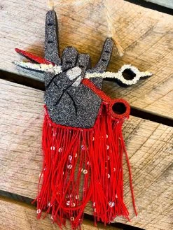 A Cut Above Red Fringe Freshie