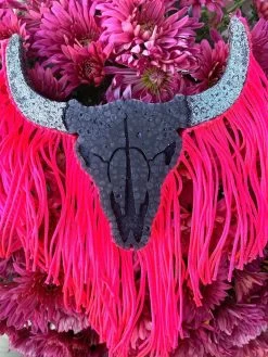 Skull Head With Fringe Freshie